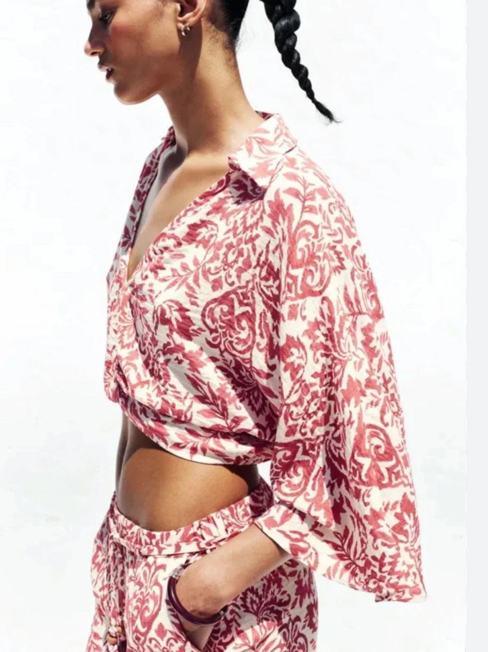 ZARA SET NWT Printed Two Piece Set – NWT – Size XS 3408/587